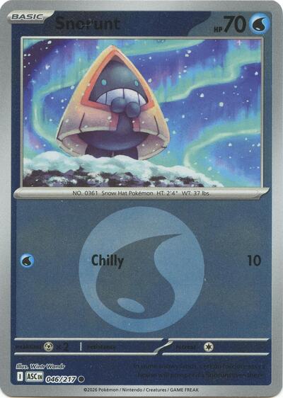 ASC: Snorunt - 046/217 (Energy Symbol Pattern) (Reverse Holofoil)