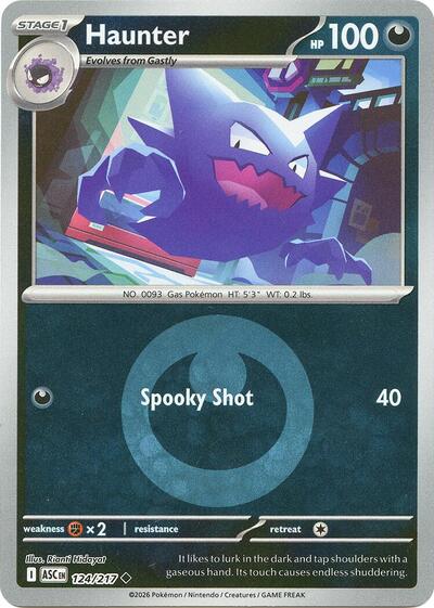 ASC: Haunter (Energy Symbol Pattern) (Reverse Holofoil)