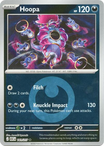 ASC: Hoopa (Energy Symbol Pattern) (Reverse Holofoil)