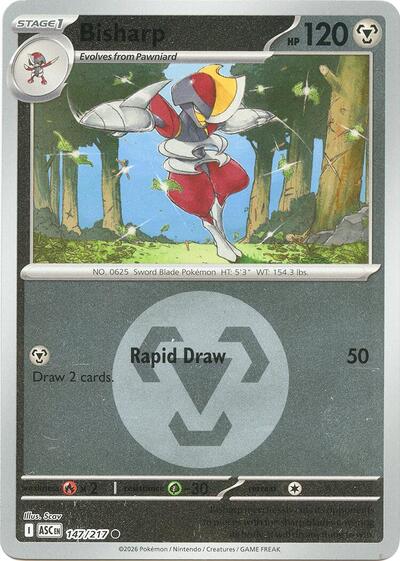 ASC: Bisharp (Energy Symbol Pattern) (Reverse Holofoil)