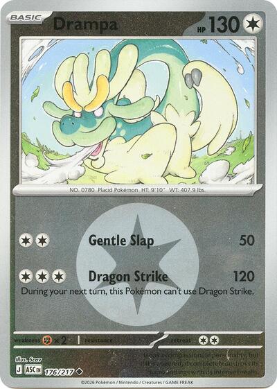 ASC: Drampa (Energy Symbol Pattern) (Reverse Holofoil)