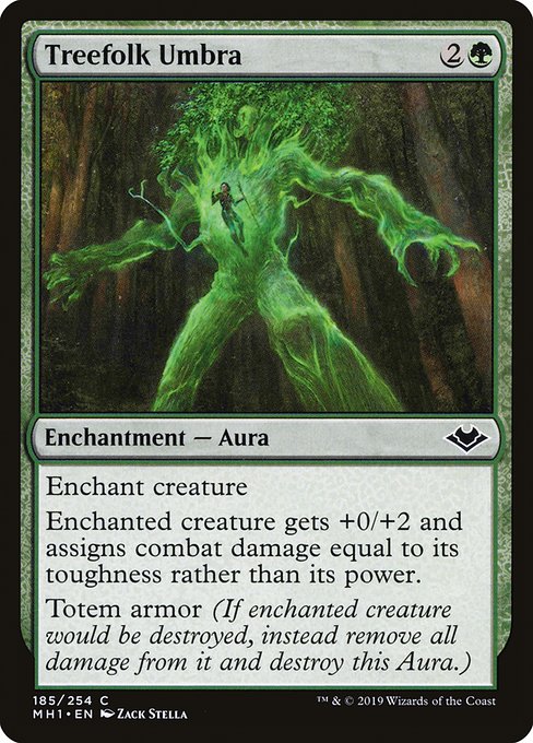 MH1: Treefolk Umbra (Foil)