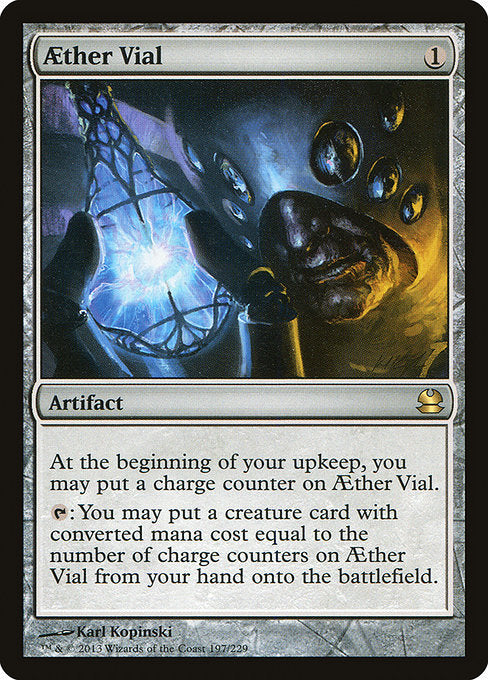 MMA: Aether Vial (Foil)