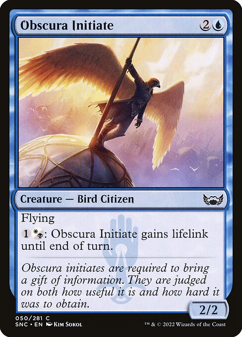 SNC: Obscura Initiate (Foil)