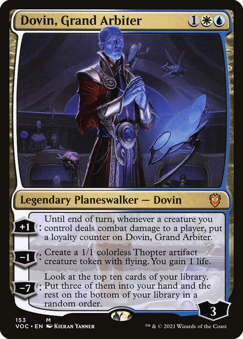 VOC: Dovin, Grand Arbiter
