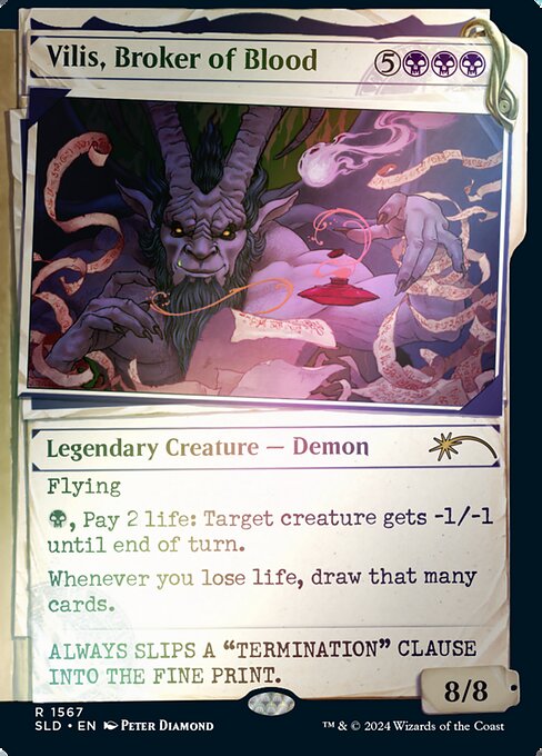 SLD: Vilis, Broker of Blood (Rainbow Foil)