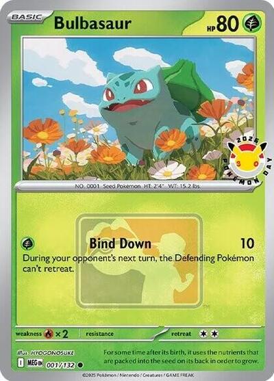 MCAP: Bulbasaur (Pokemon Day 2026) (Holofoil)