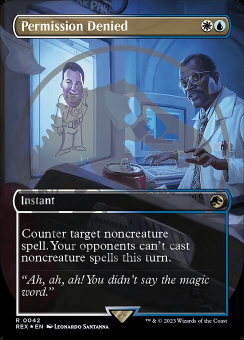REX: Permission Denied (Borderless) (Emblem) (Foil)