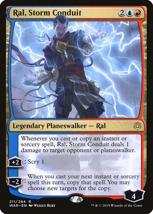 WAR: Ral, Storm Conduit (Foil)