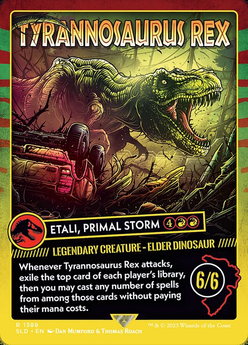 SLD: Tyrannosaurus Rex - Etali, Primal Storm