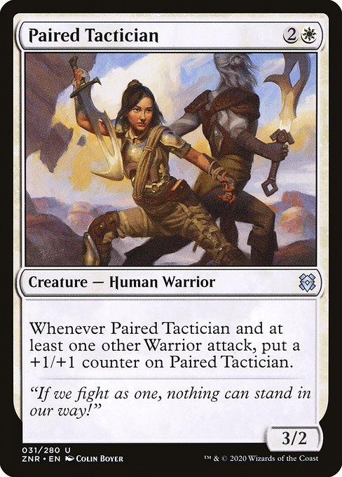 ZNR: Paired Tactician (Foil)