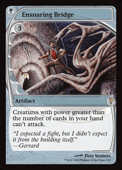 MB2: Ensnaring Bridge (Future Sight) (Foil)