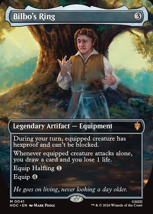 HOC: Bilbo's Ring (Borderless) (Foil)
