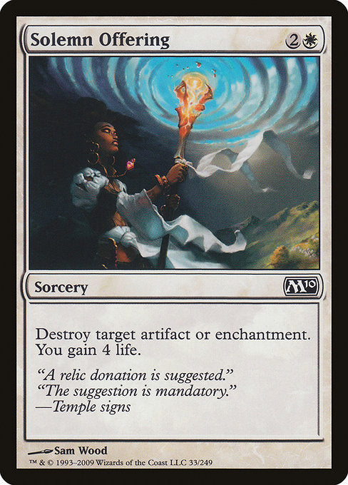 M10: Solemn Offering (Foil)