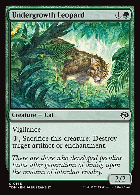 TDM: Undergrowth Leopard (Foil)