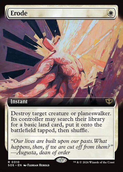 SOS: Erode (Extended Art)
