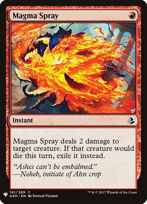 PLST: Magma Spray