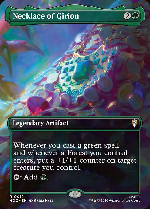 HOC: Necklace of Girion (Borderless)
