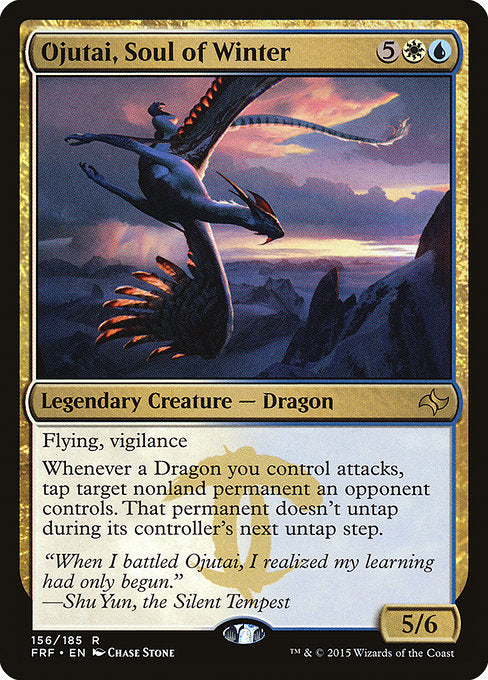 FRF: Ojutai, Soul of Winter (Foil)