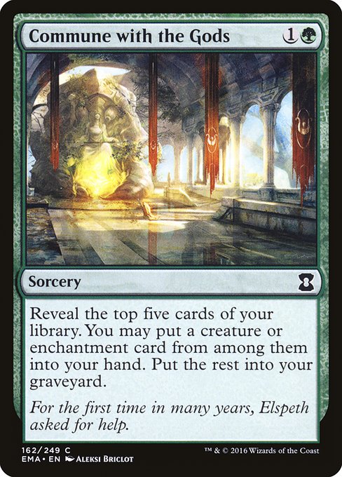 EMA: Commune with the Gods