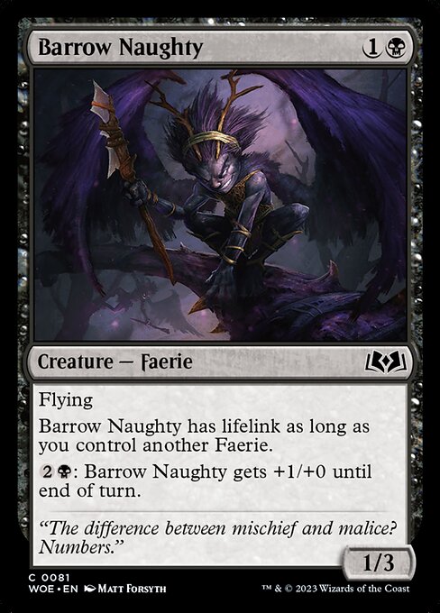 WOE: Barrow Naughty (Foil)