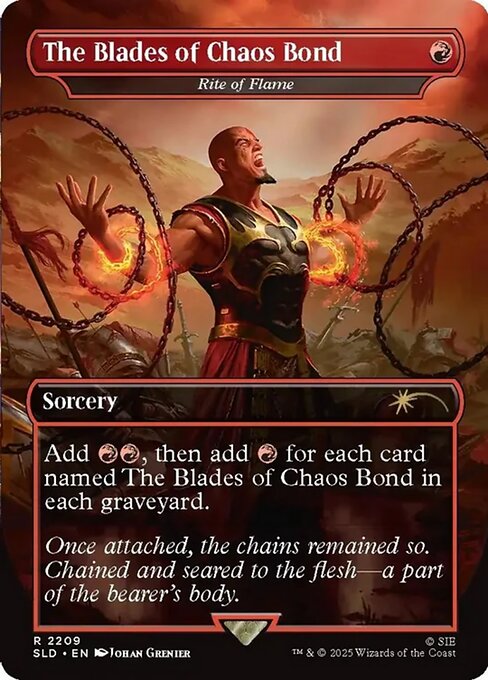 SLD: The Blades of Chaos Bond - Rite of Flame