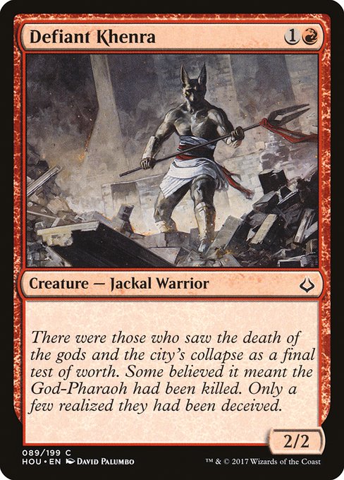 HOU: Defiant Khenra