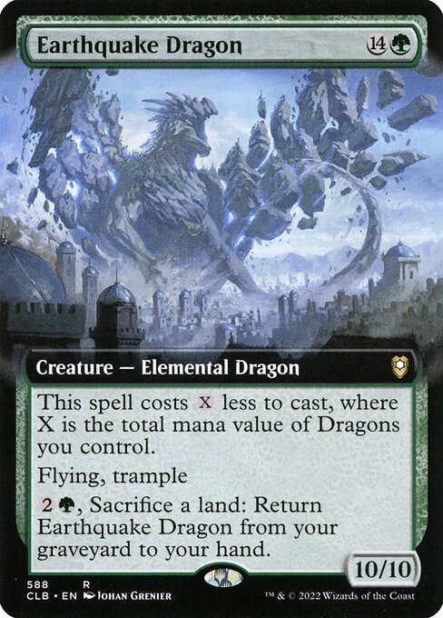 CLB: Earthquake Dragon (Extended Art)