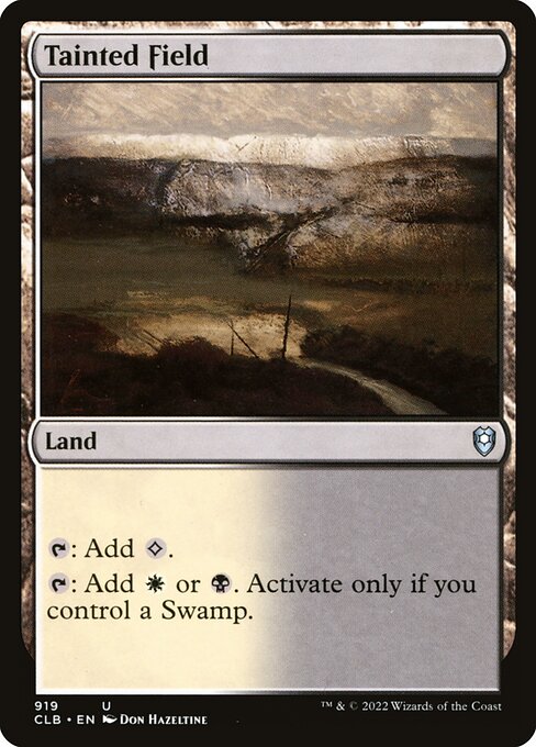 CLB: Tainted Field