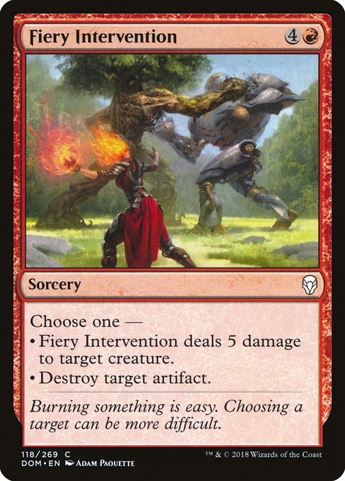 DOM: Fiery Intervention