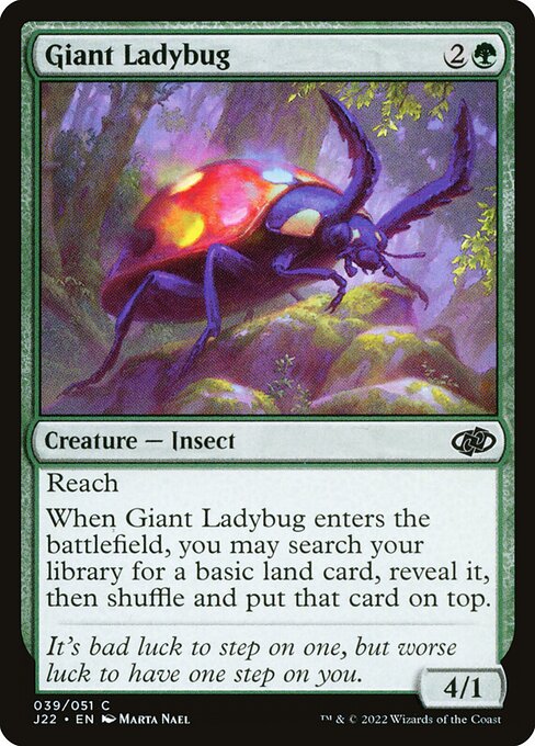J22: Giant Ladybug