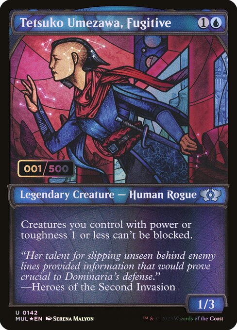 MUL: Tetsuko Umezawa, Fugitive (Serial Numbered) (Foil)