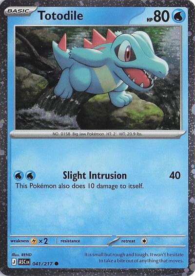 MCAP: Totodile (Cosmos Holo) (Holofoil)