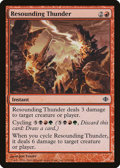 ALA: Resounding Thunder (Foil)