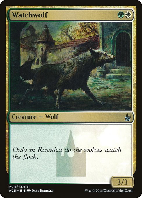 A25: Watchwolf (Foil)