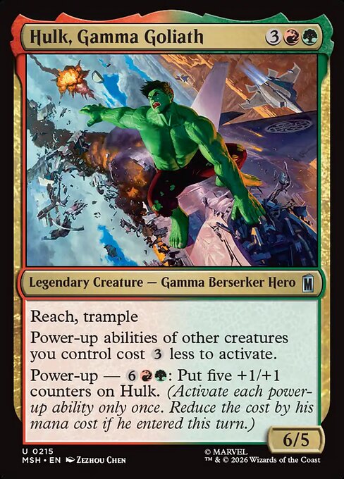 MSH: Hulk, Gamma Goliath (Foil)