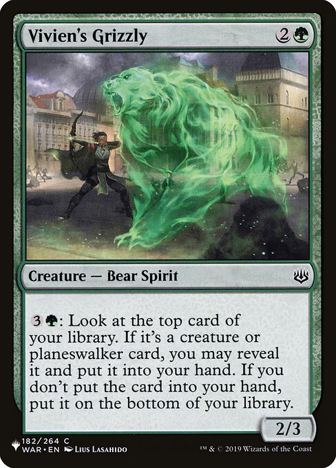 PLST: Vivien's Grizzly