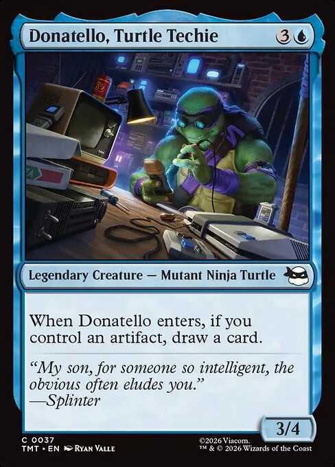 TMT: Donatello, Turtle Techie