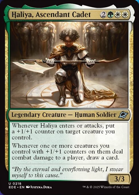 EOE: Haliya, Ascendant Cadet (Foil)