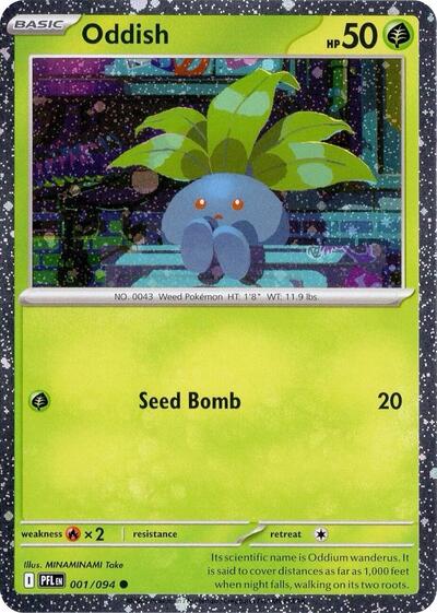 MCAP: Oddish (Cosmos Holo) (Holofoil)