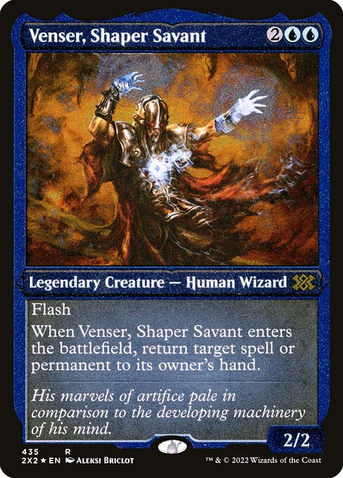 2X2: Venser, Shaper Savant (Foil Etched)