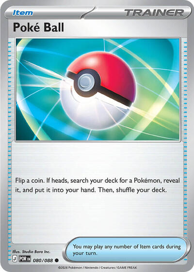 ME03: Poke Ball (Reverse Holofoil)