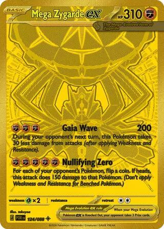 ME03: Mega Zygarde ex - 124/088 (Holofoil)