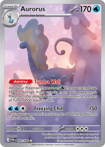 ME03: Aurorus - 092/088 (Holofoil)