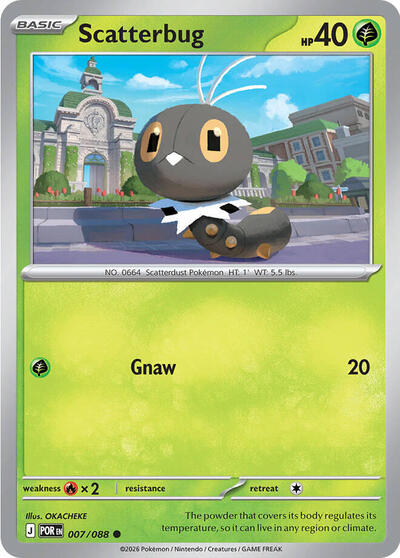 ME03: Scatterbug (Reverse Holofoil)