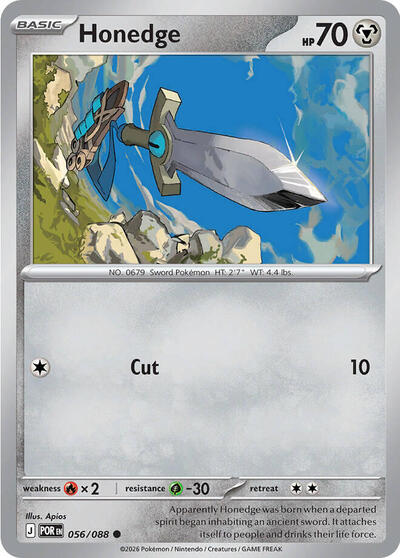 ME03: Honedge (Reverse Holofoil)