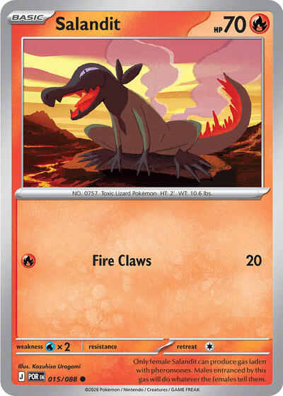 ME03: Salandit (Reverse Holofoil)