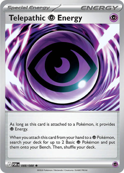 ME03: Telepathic Psychic Energy (Holofoil)