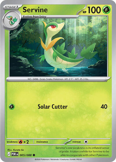 ME03: Servine (Reverse Holofoil)