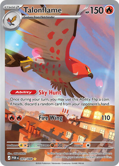 ME03: Talonflame - 091/088 (Holofoil)